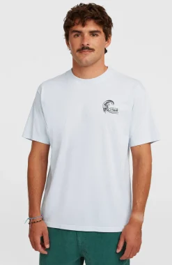 HerenO'Riginals 70s Graphic T-shirt| Blauw
