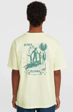 HerenO'Riginals 70s Graphic T-shirt| Geel