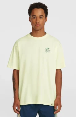 HerenO'Riginals 70s Graphic T-shirt| Geel
