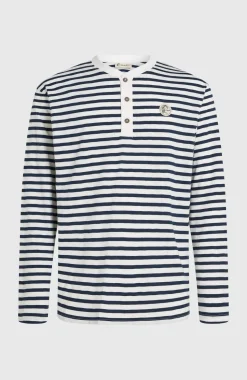 HerenO'Riginals shirt met lange mouwen| Blauw