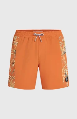 HerenO'Riginals Side Panel 16'' zwembroek| Oranje