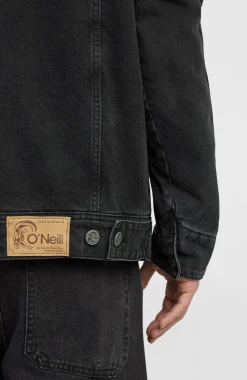 HerenO'Riginals spijkerjas| Zwart