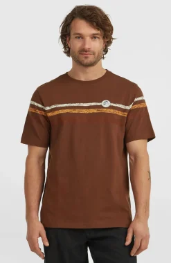HerenO'Riginals Stripe T-shirt| Bruin