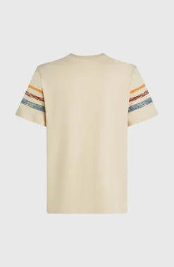 HerenO'Riginals Stripe T-shirt| Beige