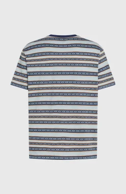 HerenO'Riginals Stripe T-shirt| Blauw