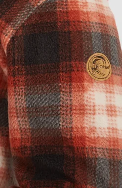 HerenO'Riginals Superfleece overhemd| Rood