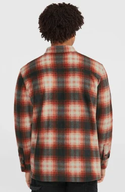 HerenO'Riginals Superfleece overhemd| Rood