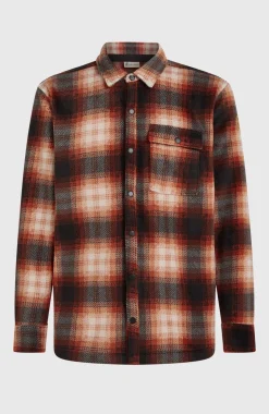 HerenO'Riginals Superfleece overhemd| Rood