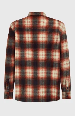 HerenO'Riginals Superfleece overhemd| Rood