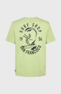 HerenO'Riginals Surf Shop T-shirt| Groen