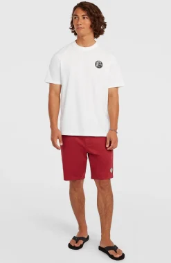 HerenO'Riginals Surf Shop T-shirt| Wit