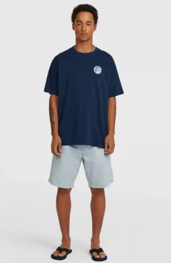 HerenO'Riginals Surf Shop T-shirt| Blauw