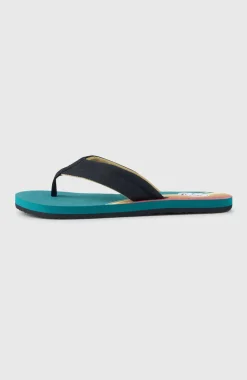 HerenO'Riginals teenslippers| Groen Mix