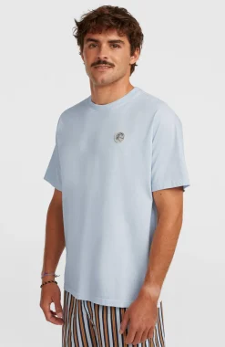 HerenO'Riginals Vintage Graphic T-shirt| Blauw