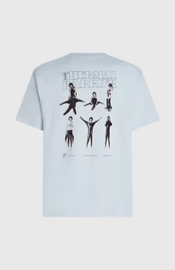 HerenO'Riginals Vintage Graphic T-shirt| Blauw