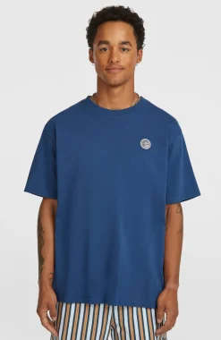 HerenO'Riginals Vintage Graphic T-shirt| Blauw