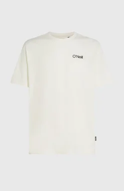 HerenPolygiene Cotton Graphic T-shirt| Wit