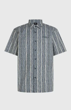 HerenPrint overhemd| Blauw