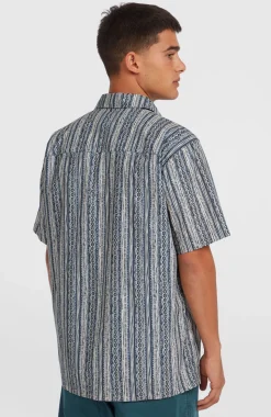 HerenPrint overhemd| Blauw