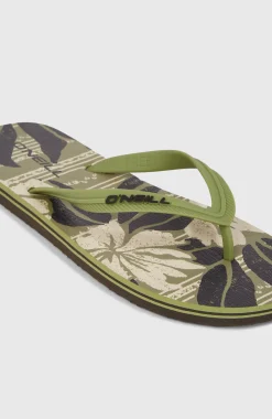 HerenProfile Graphic slippers| Groen