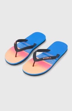 HerenProfile Graphic slippers| Blauw Mix