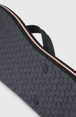 HerenProfile Logo slippers| Zwart