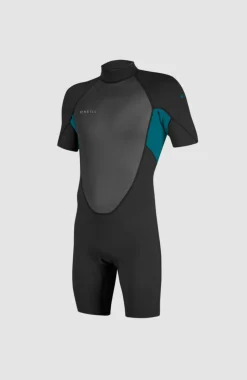 HerenReactor-2 2mm Back Zip Short Sleeve Spring Wetsuit| Zwart