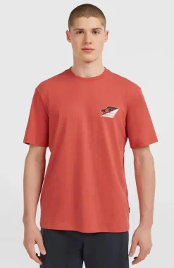 HerenRe-Issue Graphic T-shirt| Rood