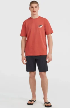 HerenRe-Issue Graphic T-shirt| Rood