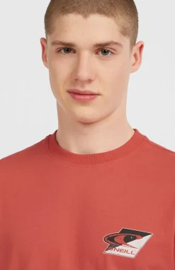 HerenRe-Issue Graphic T-shirt| Rood