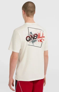 HerenRe-Issue Graphic T-shirt| Wit