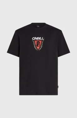 HerenRe-Issue Graphic T-shirt| Zwart