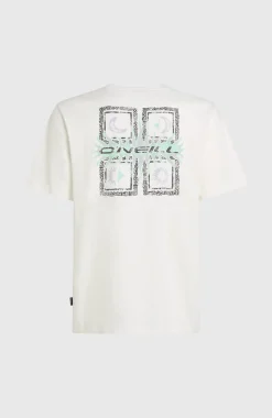 HerenRetro Graphic T-shirt| Wit
