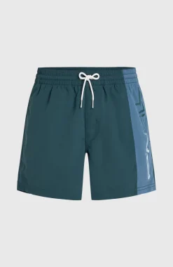 HerenRetro 14'' zwembroek| Blauw Mix
