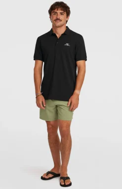 HerenSlub polo| Zwart