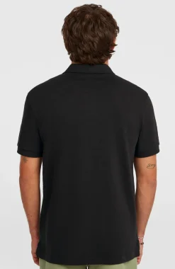 HerenSlub polo| Zwart