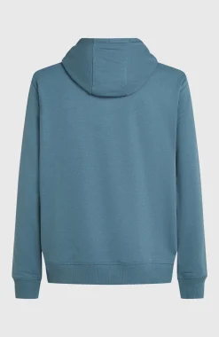 HerenSmall Logo hoodie| Blauw
