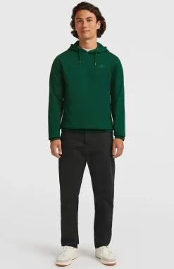 HerenSmall Logo hoodie| Groen
