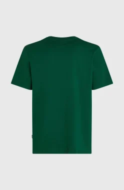 HerenSmall Logo T-shirt| Groen
