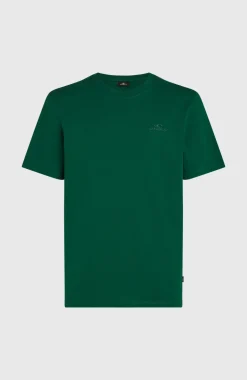 HerenSmall Logo T-shirt| Groen