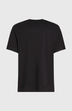 HerenStripe T-shirt| Zwart