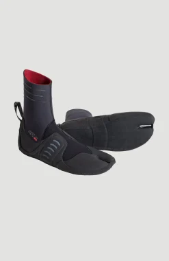 Hyperfreak Fire 3mm Split Toe Boot| Zwart
