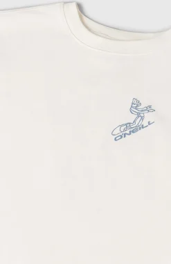 KidsBack Print T-shirt| Wit