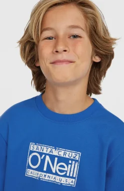 KidsCali Crew sweater| Blauw
