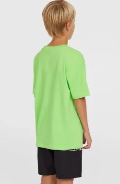 KidsCali Stripe 14'' zwembroek| Groen