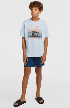 KidsChino short| Blauw