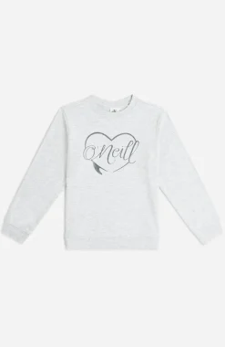 KidsEssentials Crew sweater| Wit