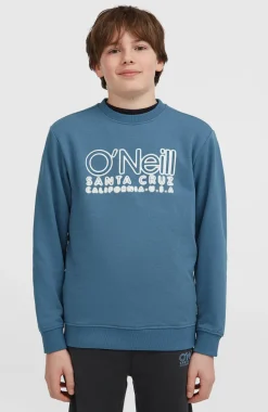 KidsEssentials Crew sweater| Blauw