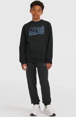 KidsEssentials Crew sweater| Zwart