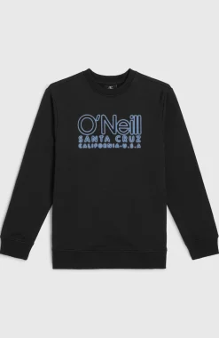 KidsEssentials Crew sweater| Zwart